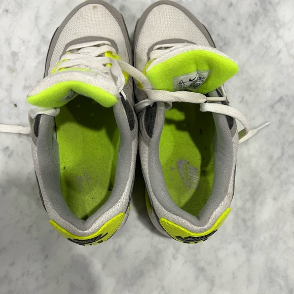 Nike Air Max 90 Neon Sneakers GUC - Picture 8 of 11